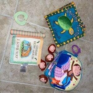 Bundle of 3 Baby Soft Books